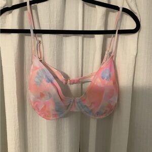 Salt + Cove Pastel Floral Bikini Top